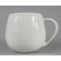 Logo Decal Artwork Custom Design Home Hotel Restaurant White Porcelain Mug With Handle